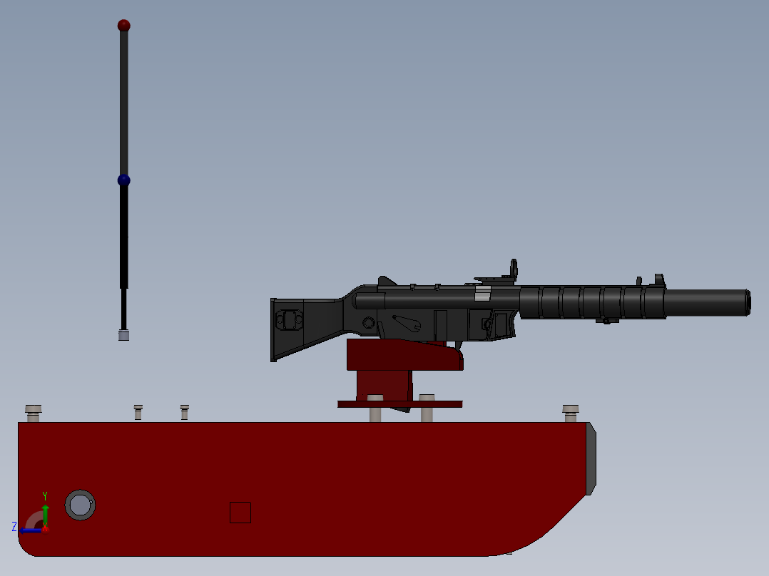 AGV小车、AGV(191)右视图