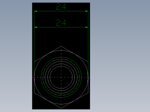 PARKER管接头EO Bulkhead union SV12LOMD71(16)_left
