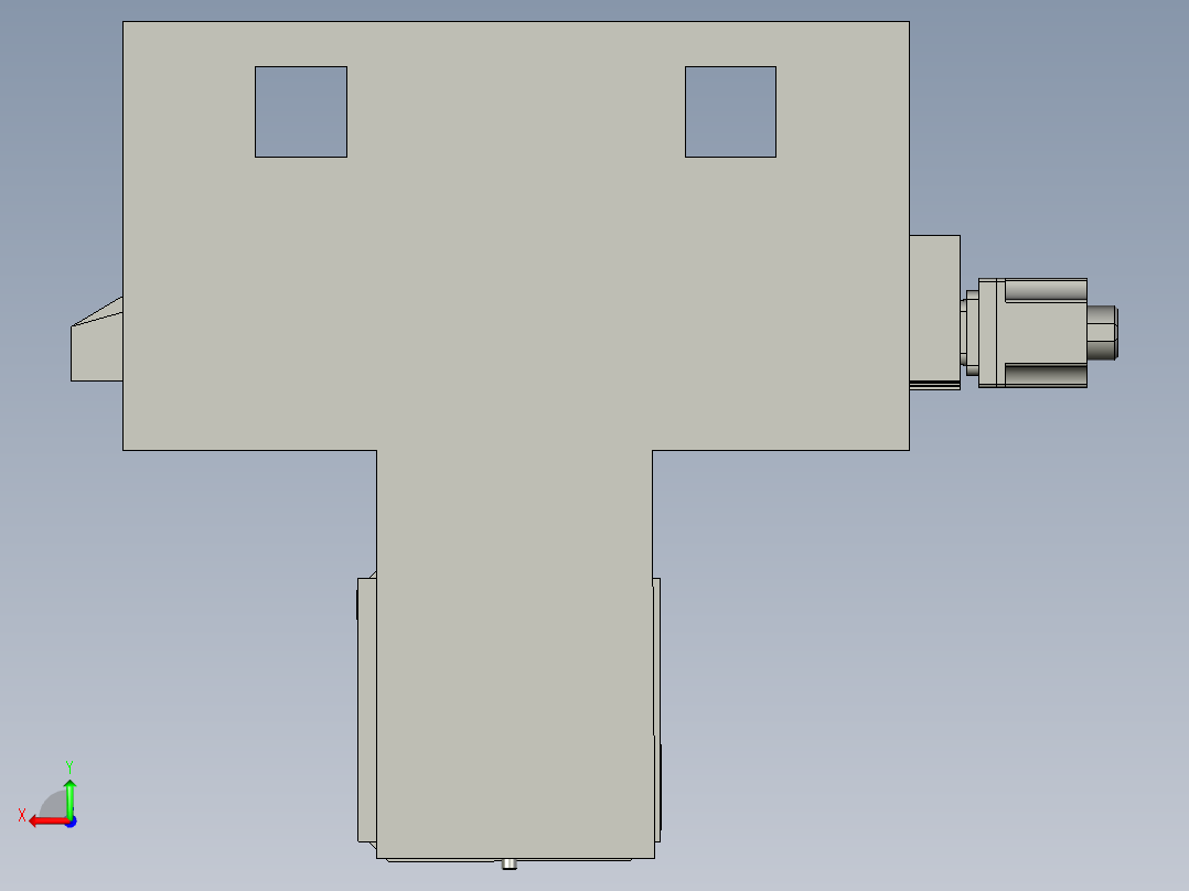 全自动高精度桌面精雕机后视图