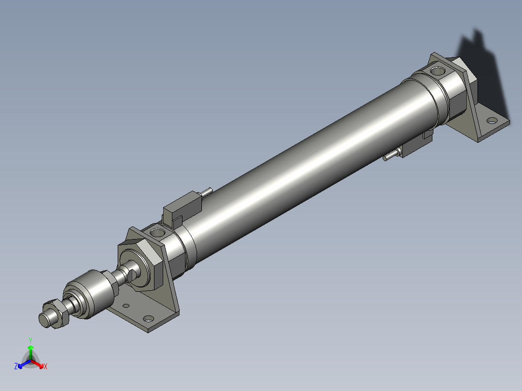夹爪步阀横移气缸
