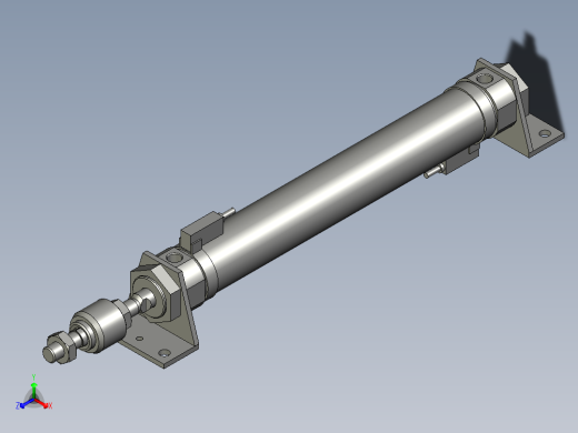 夹爪步阀横移气缸
