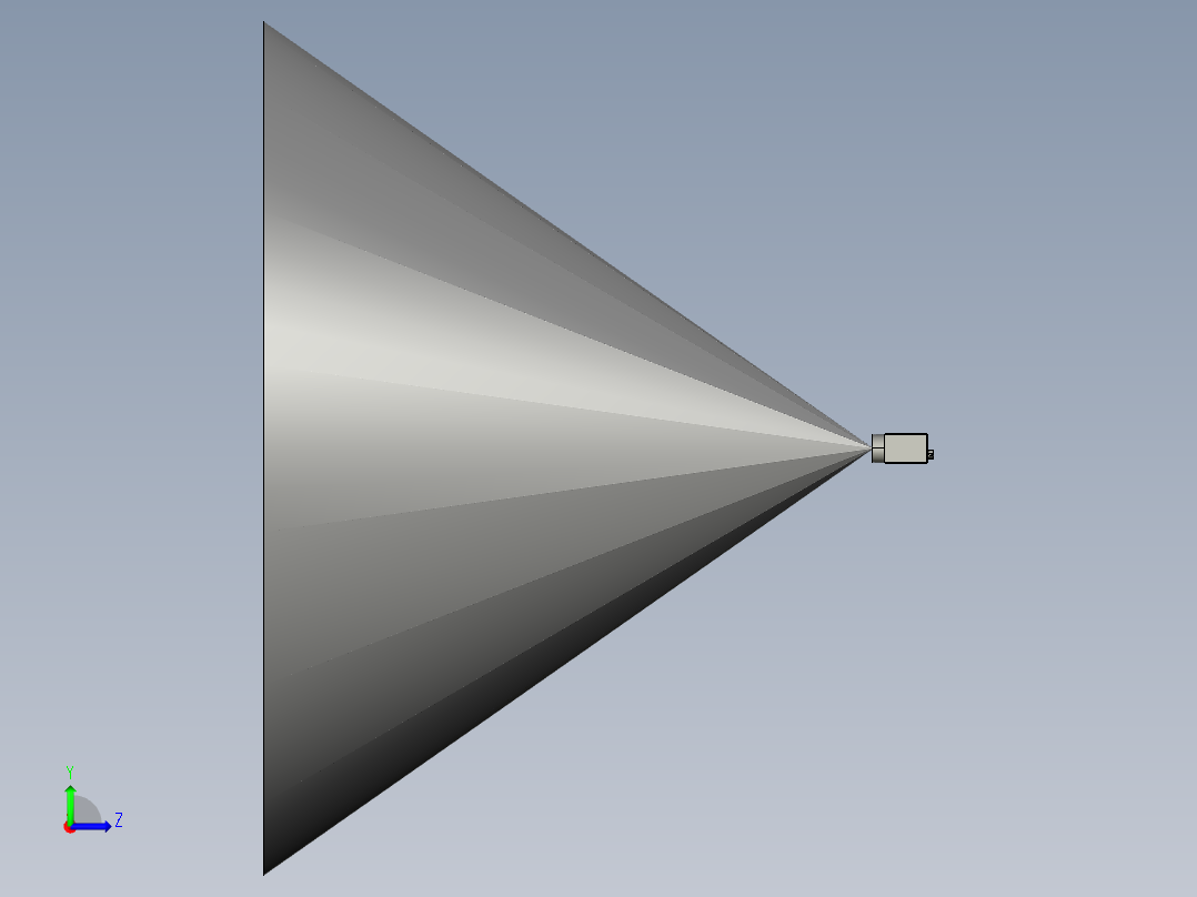 相机HK系列50-2000w像素stp-1左视图
