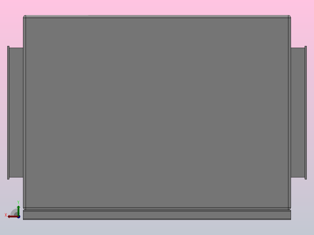 HLF-6系列低噪声混流风机箱[HLF-6-3.5]后视图