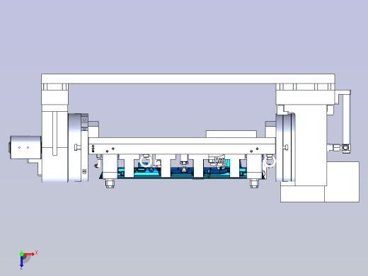 壳体CNC加工夹具俯视缩略图