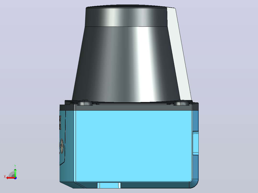 TIM510-9950000S01激光扫描仪后视图