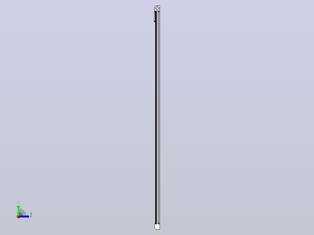 带式直线轴半闭式TPA-ONB-140-256-L4950-DR-J90-N3左视图
