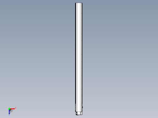 皮带直线轴半封闭可选导轨TPA-HNB-202D-140-L2800-RP-Y-P75-N3俯视缩略图