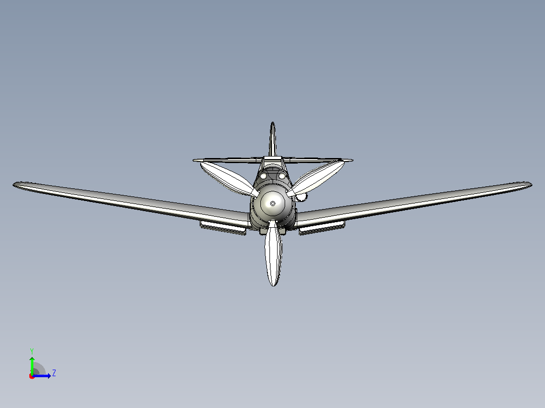 梅塞施密特BF 109 V1左视图