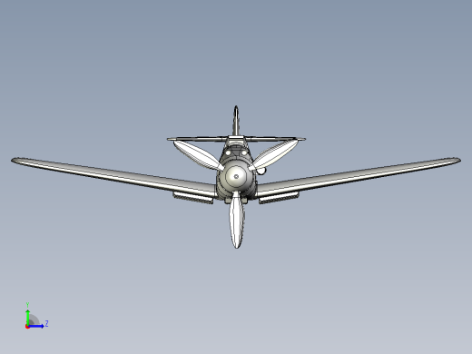 梅塞施密特BF 109 V1左视缩略图