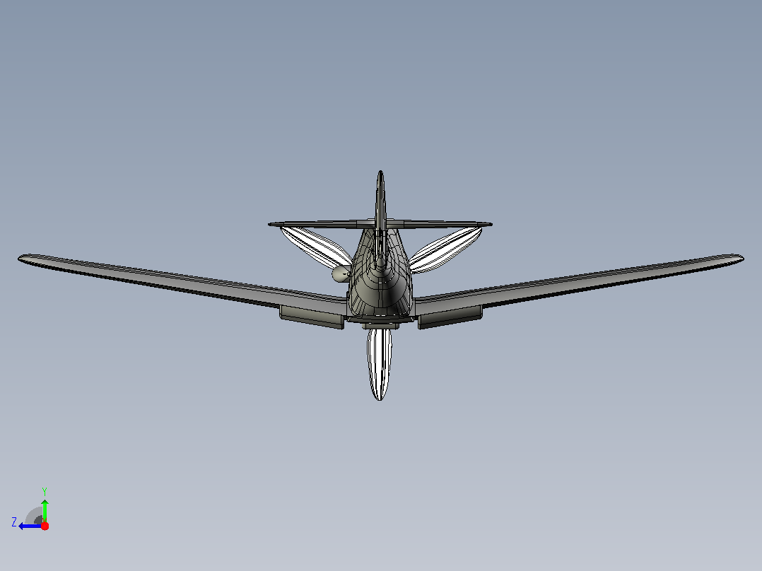 梅塞施密特BF 109 V1右视图