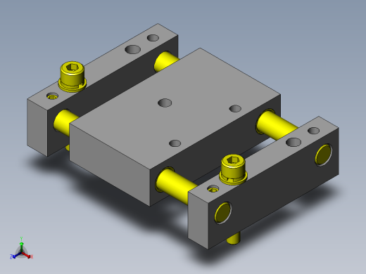 皮带拉伸装置正等轴测缩略图