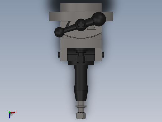 solidworks 牛头刨床刀架俯视缩略图