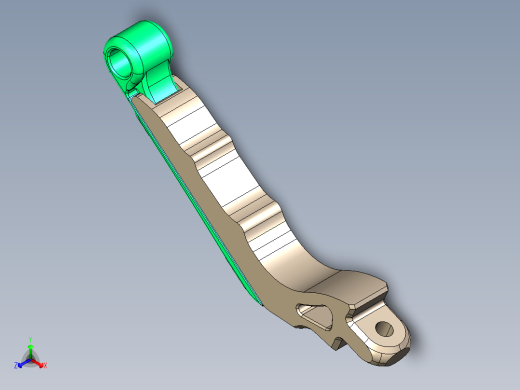 摩托车手柄伸缩结构
