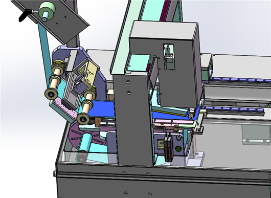 半自动化手工贴合机、桌面型贴标机 3D模型（SolidWorks设计，提供step(stp)_x_t文件）