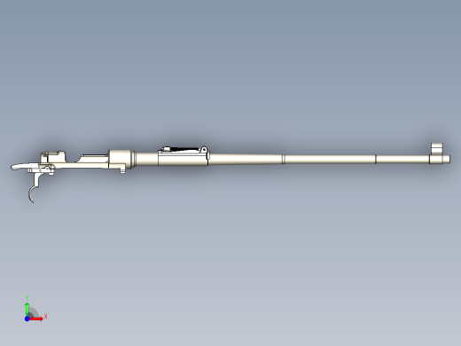 Kar98k游戏步枪模型前视缩略图