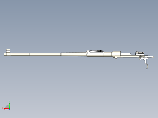 Kar98k游戏步枪模型后视缩略图