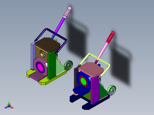组合式20吨千斤顶小车