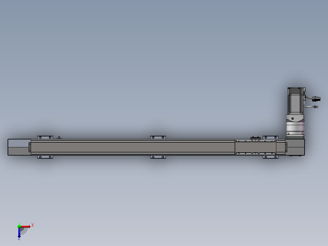 欧规同步带GTB85-CL-750W俯视图