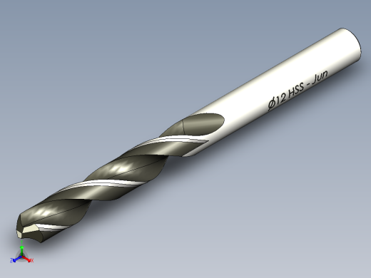 电钻 钻头1 (9)正等轴测缩略图