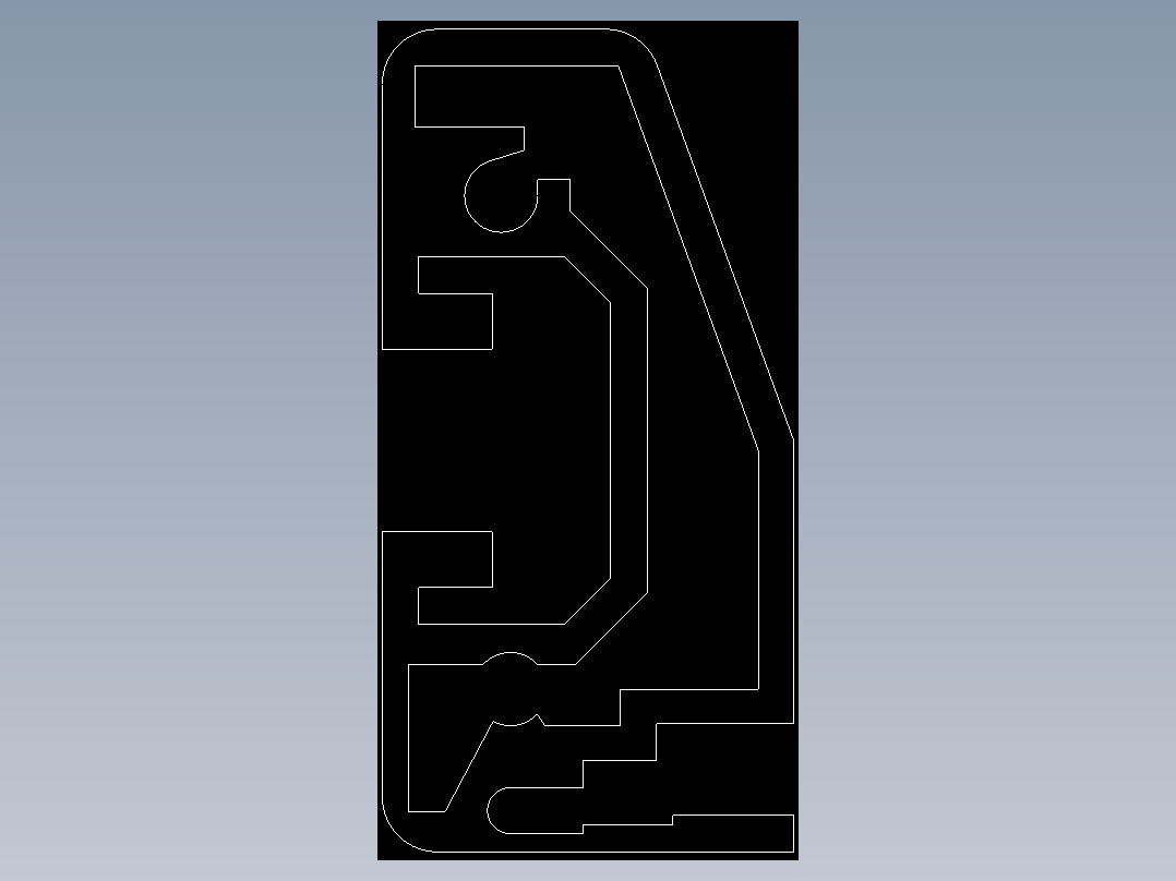 型材-BR SHELVING PROFILE KJN992411.DXF