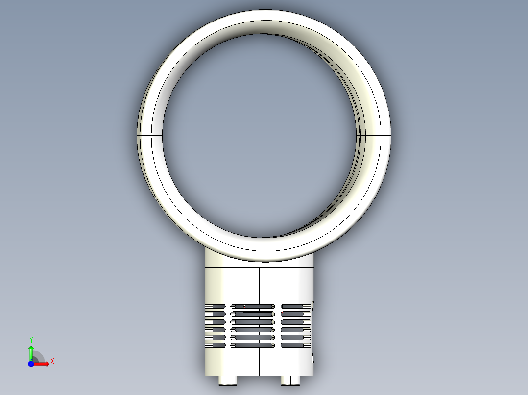 无叶风扇三维step==760904==40前视图