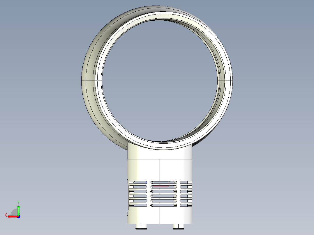 无叶风扇三维step==760904==40后视图