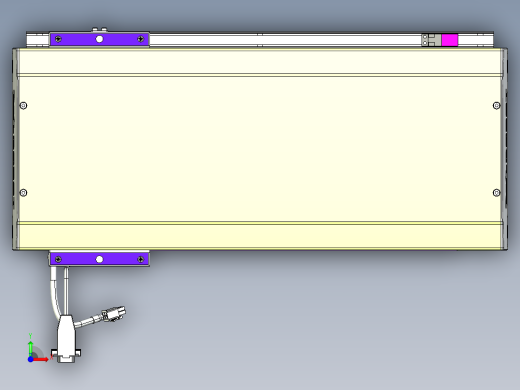 威洛博VL系列直线电机模组-VL22H1-S350前视缩略图