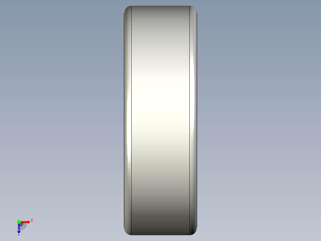 轴承-Bearing_40x85x27.stp俯视图