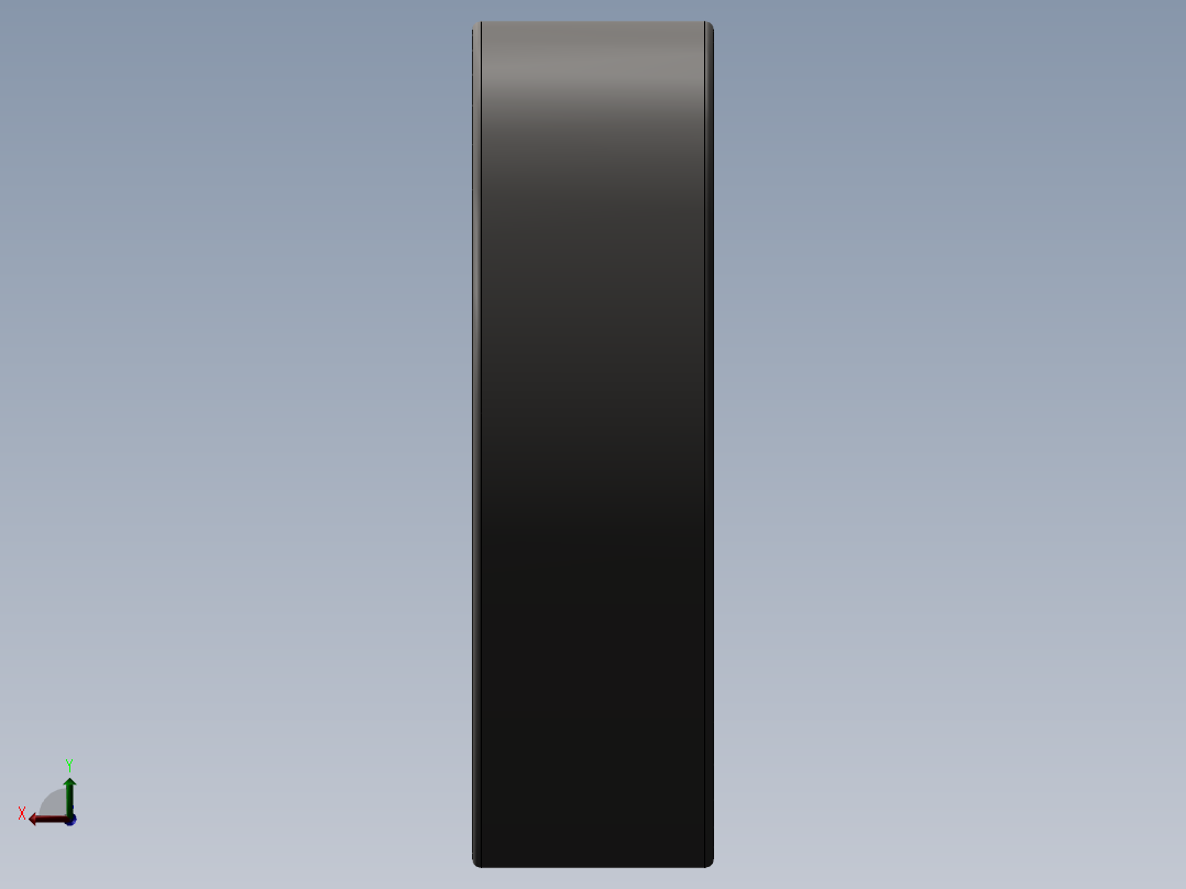 深沟球轴承6001右视图