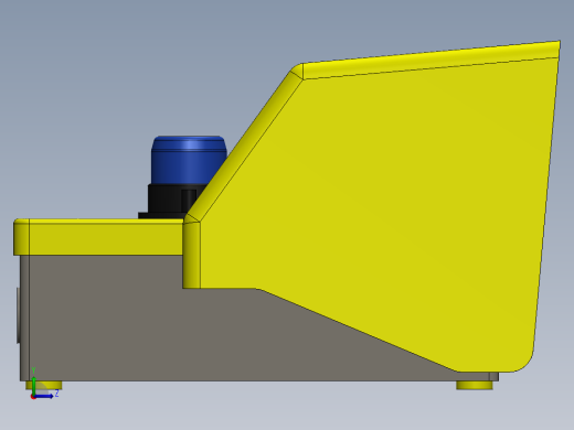 中断器 TIPO 踏板-INTERRUPTOR PEDAL COM CAPA BOTÃO SEGURO KAP-SF-SG左视缩略图