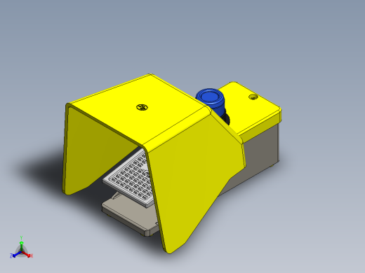 中断器 TIPO 踏板-INTERRUPTOR PEDAL COM CAPA BOTÃO SEGURO KAP-SF-SG正等轴测缩略图