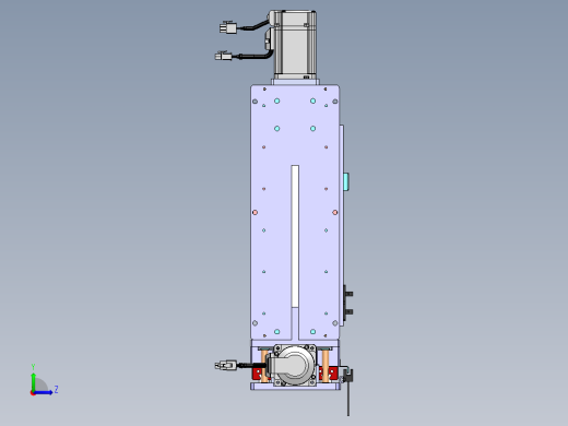 莲藕去皮切片机 2D陈左视缩略图