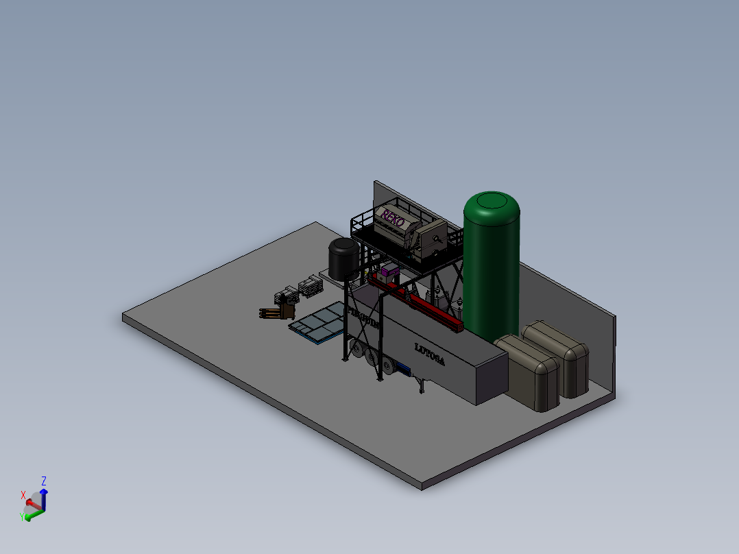 平台建设用的钢结构