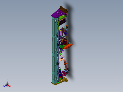 柔性汽车排气管焊接工装
