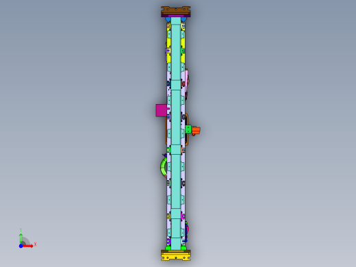 柔性汽车排气管焊接工装前视缩略图