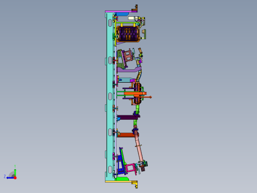 柔性汽车排气管焊接工装右视缩略图