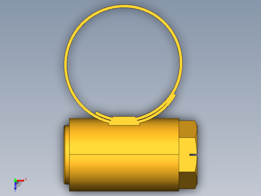 倒齿式工业管接头Stainless Steel Worm Drive Clamp 97HC-3俯视缩略图