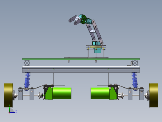减震车（三维+设计+程序+原理图+二维）左视缩略图