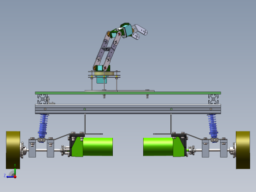 减震车（三维+设计+程序+原理图+二维）右视缩略图