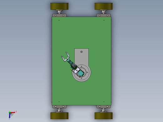 减震车（三维+设计+程序+原理图+二维）俯视缩略图