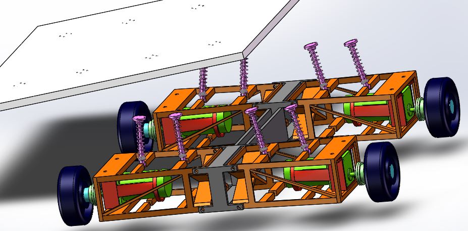 减震车（三维+设计+程序+原理图+二维）