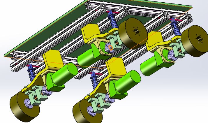减震车（三维+设计+程序+原理图+二维）