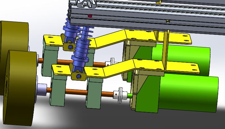 减震车（三维+设计+程序+原理图+二维）