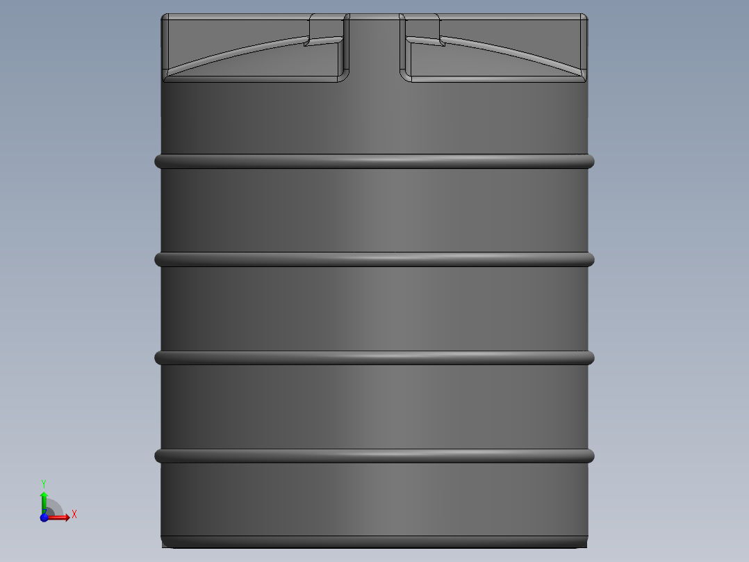 水箱水箱前视图