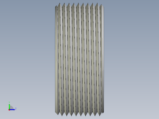 止付螺絲MSW,MSWS-3D多系列多零件图纸模型左视缩略图