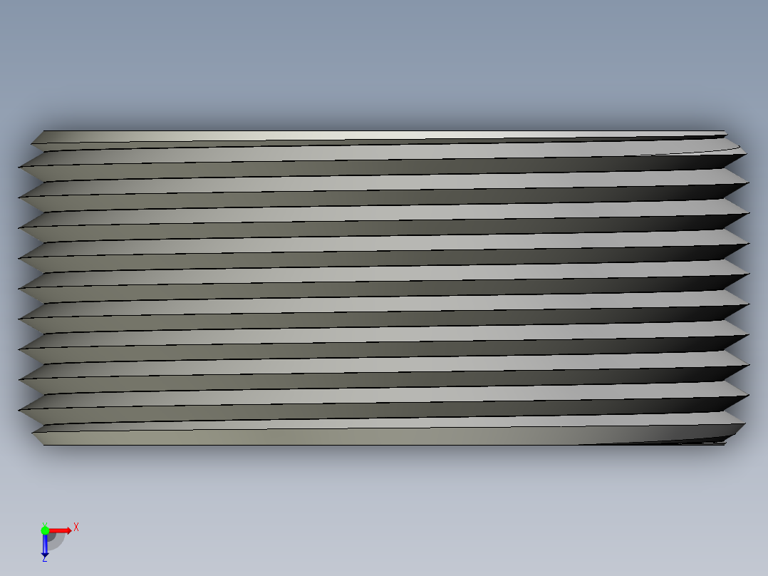 止付螺絲MSW,MSWS-3D多系列多零件图纸模型俯视图