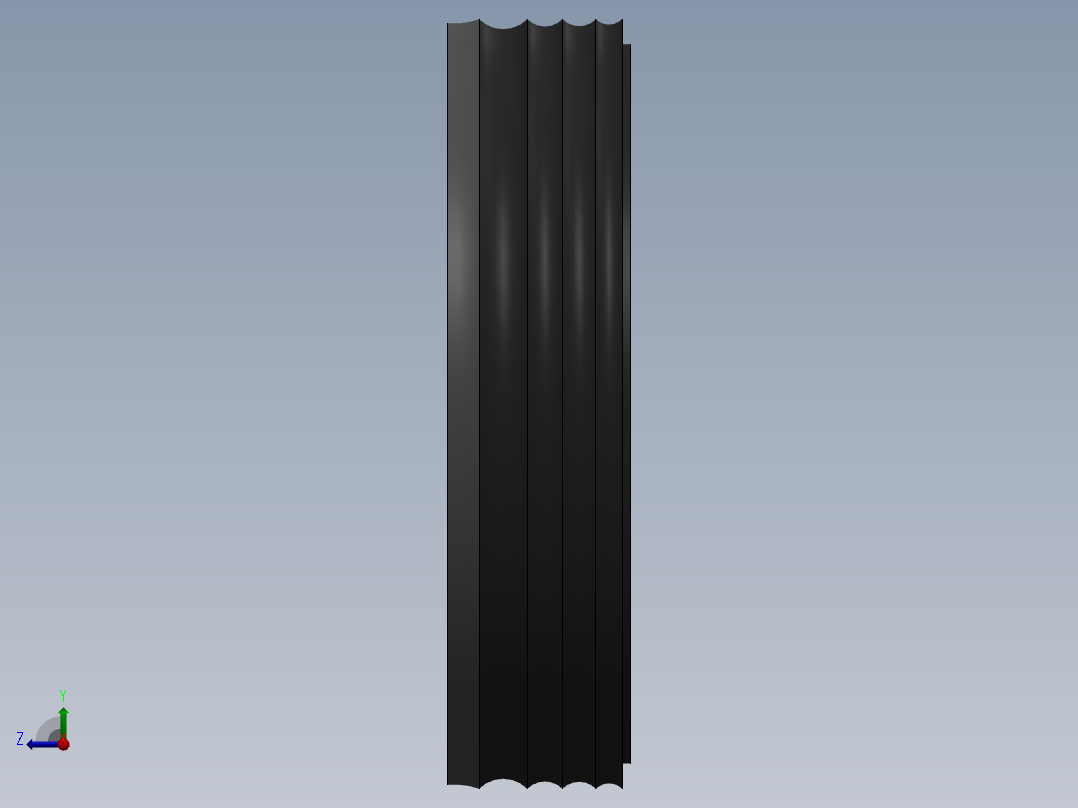 钢绞线应力千斤顶右视图