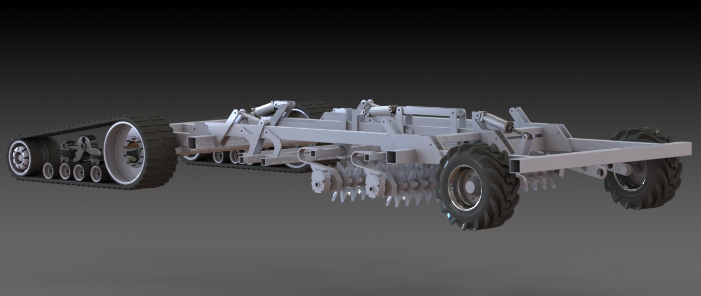 大型农业耕犁机sw20可编辑