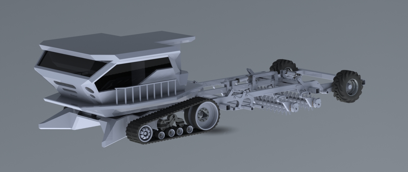 大型农业耕犁机sw20可编辑