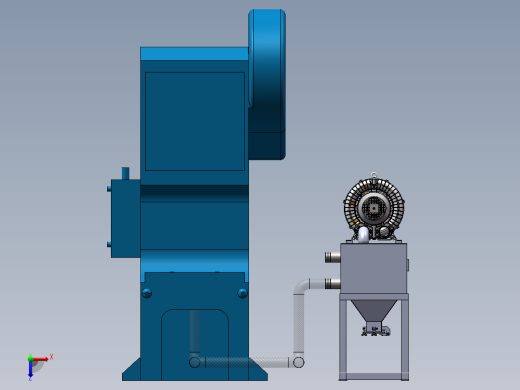 2023.02月-冲压废料收集装置sw18可编辑俯视缩略图